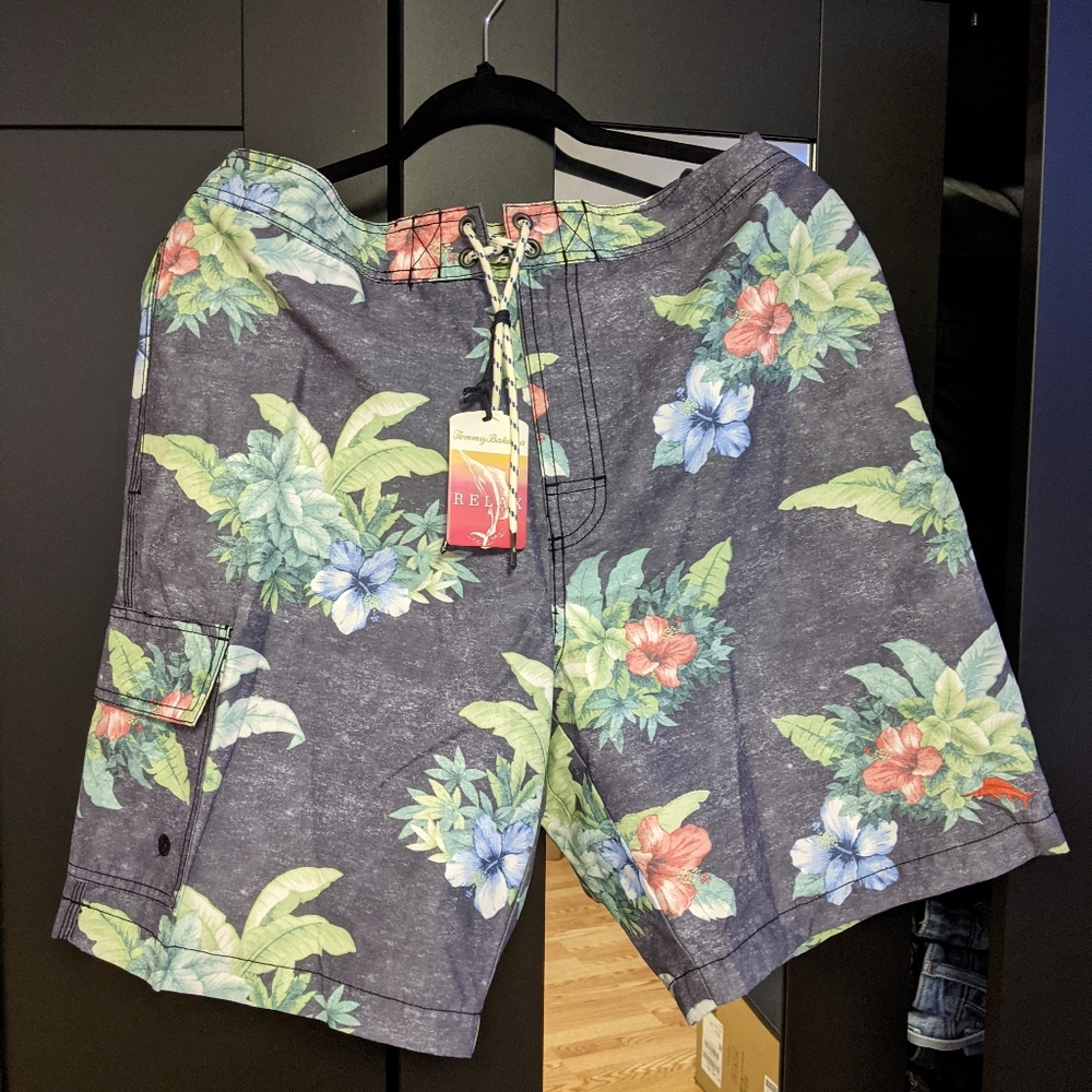 Tommy Bahama Relax Tropical Floral Swim Shorts
